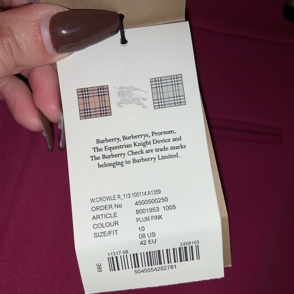 Burberry Ladies Crowle Stirrup Trousers –– NWT - Picture 16 of 17